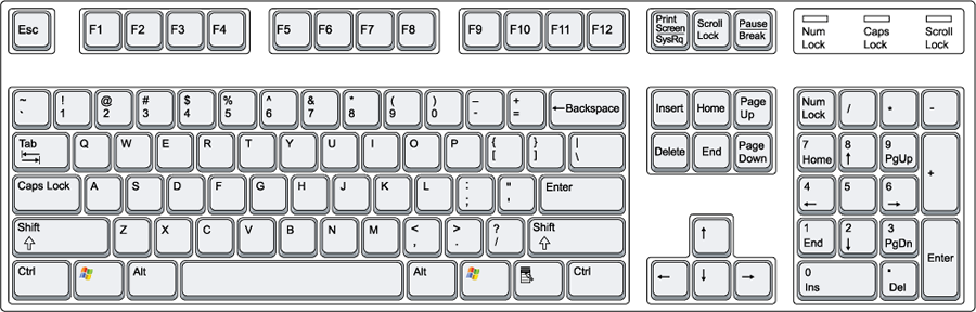 Windows Keyboard