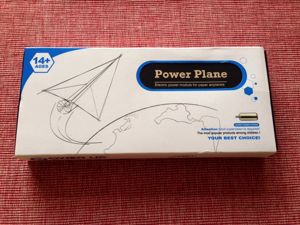 paper power airplane