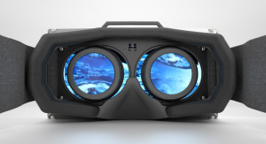 Virtual Reality view from inside the Oculus Rift
