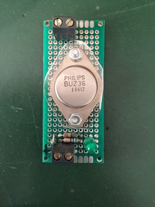 heated bed mosfet switch build pcb